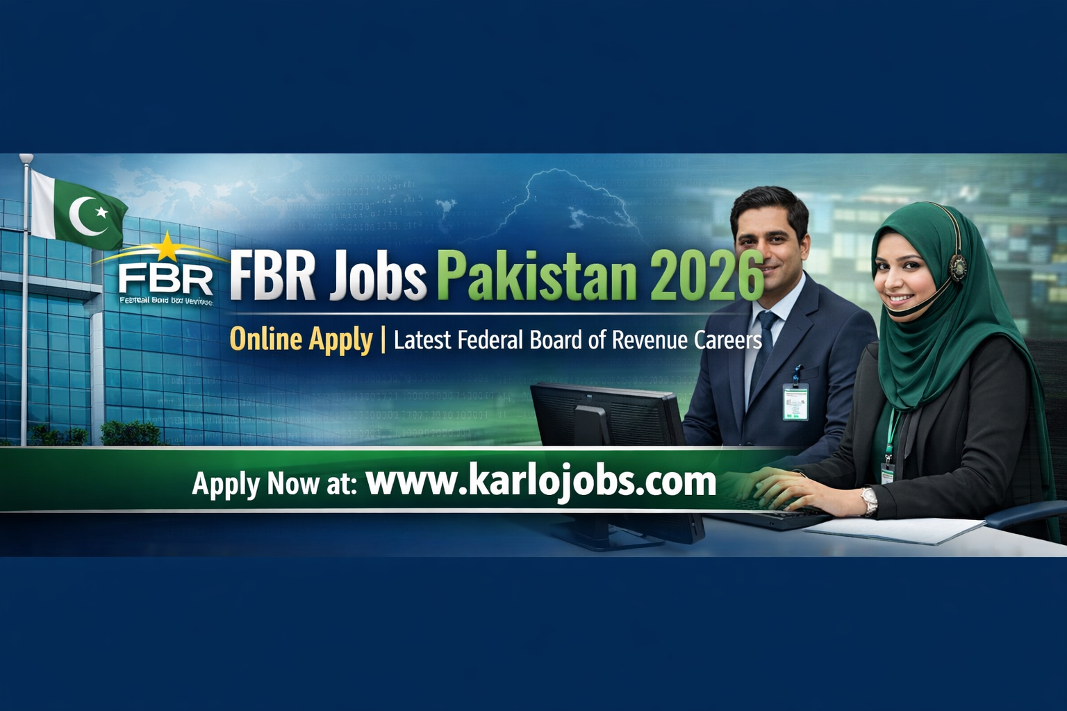 FBR Jobs Pakistan 2026 – Online Apply | Latest Federal Board of Revenue Careers