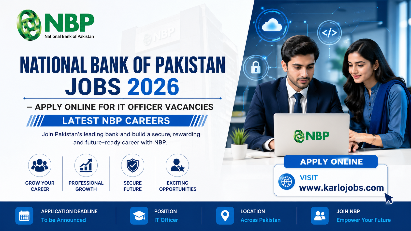 National Bank of Pakistan Jobs 2026 – Apply Online for IT Officer Vacancies | Latest NBP Careers
