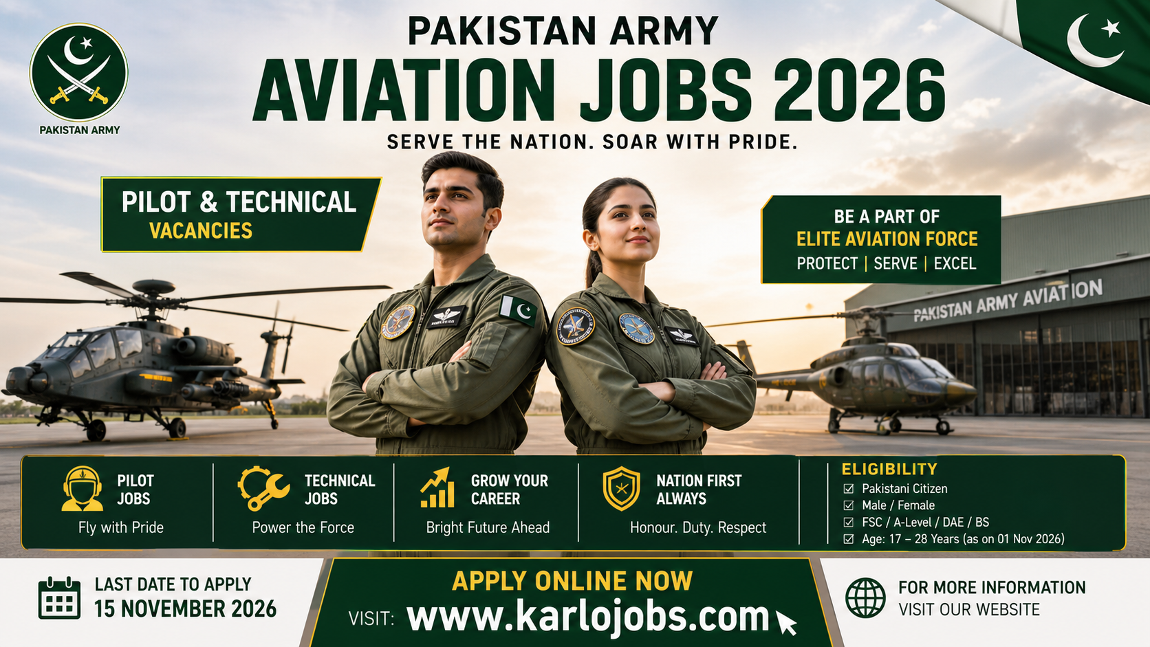 Pakistan Army Aviation Jobs 2026 – Apply Online for Latest Pilot & Technical Vacancies